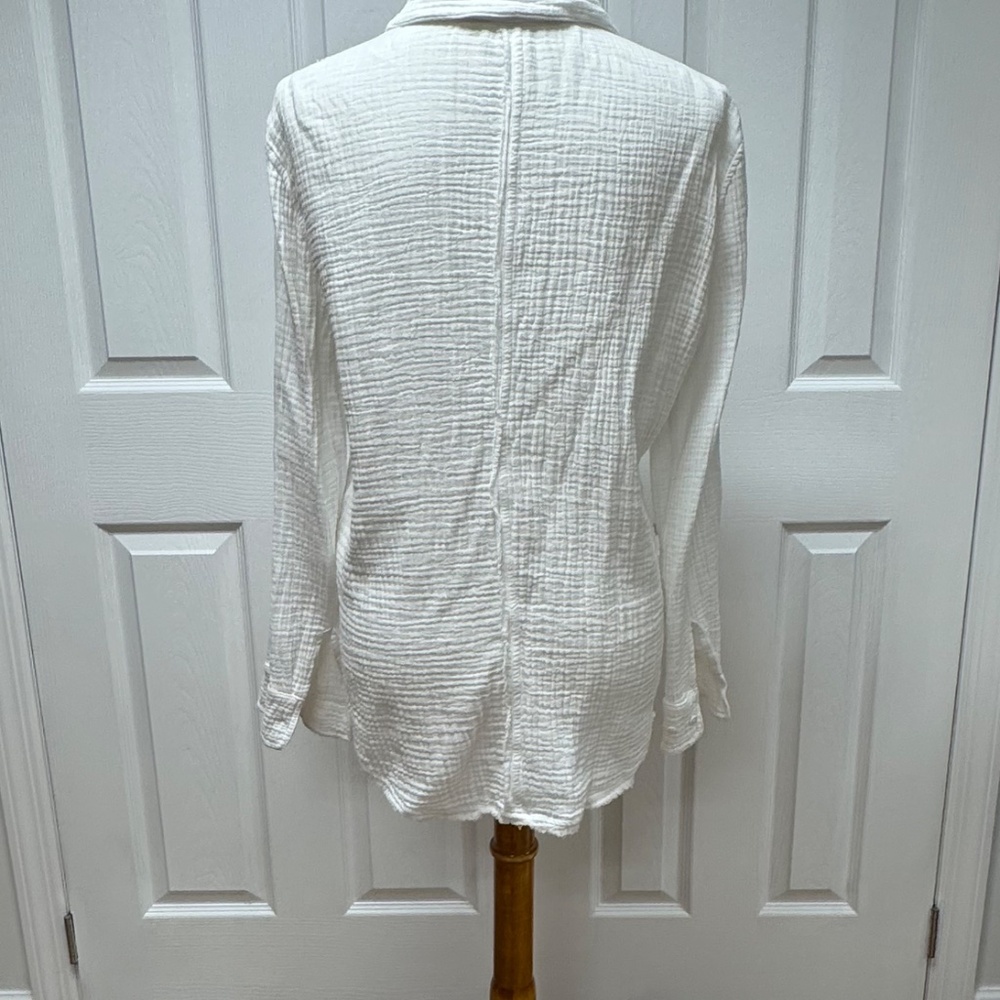 MELISSA‎ NEPTON Butonned Down White  Shirt - Size S. - Picture 14 of 16